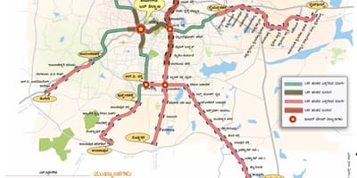 Namma地铁第2阶段路线图