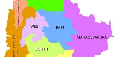 班加罗尔BBMP地图
